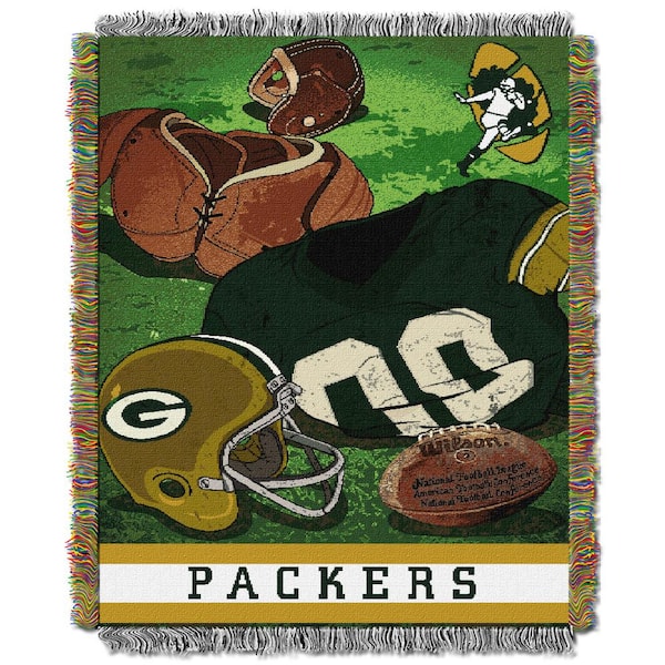 Packers Multi Color Tapestry Vintage 1NFL051020017RET The Home Depot