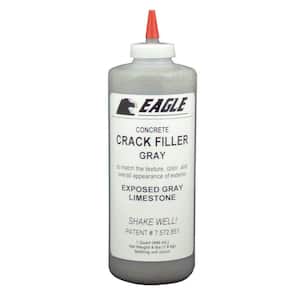 1 qt. Squeeze Bottle Crack Filler for Gray Chipped Limestone Exposed Aggregate Concrete