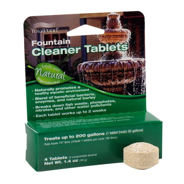 TOTALPOND Fountain Cleaner Tablets (4-Pack)