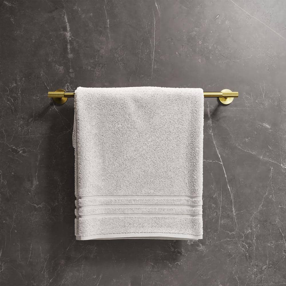 Avallon 24" Brushed Gold Stainless Steel Towel Bar