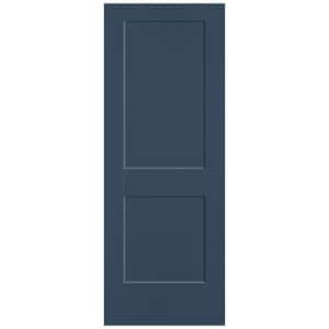 30 in. x 80 in. 2-Panel Logan Single Bore Hollow Core Night Tide Molded Composite Interior Door Slab