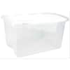 Sterilite 1914 Single 48 Quart Hinged Lid Storage Box Tote Container (18 Pack)