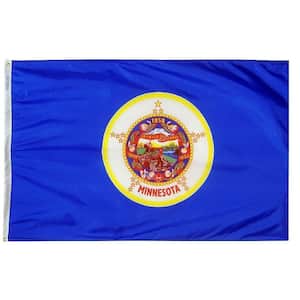 3 ft. x 5 ft. Minnesota State Flag
