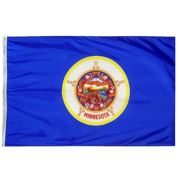 Annin Flagmakers 3 ft. x 5 ft. Minnesota State Flag