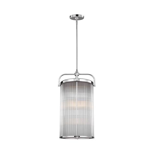 Generation Lighting Paulson 1-Light Chrome Chandelier