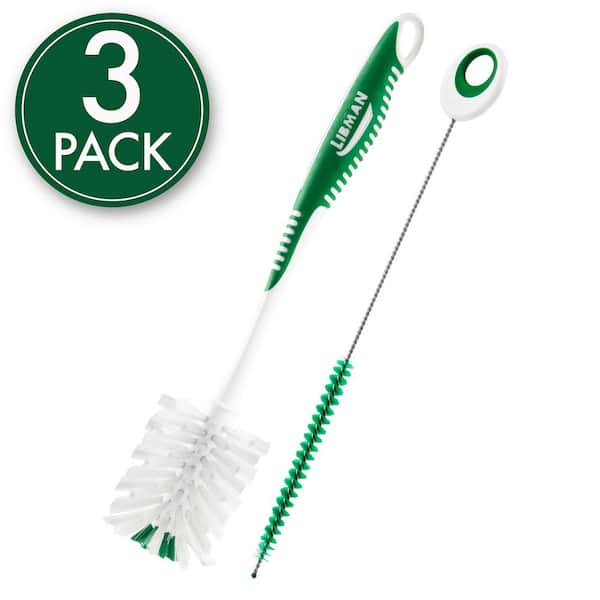 Bottle Brush and Straw Brush Cleaning Kit (3-Pack)