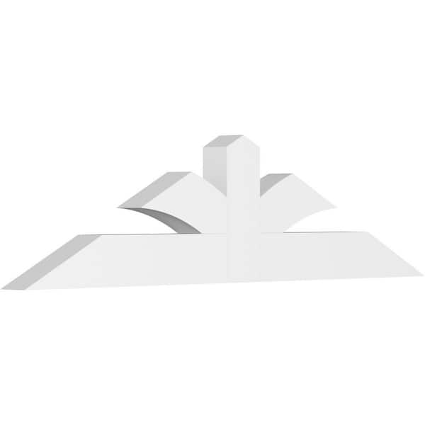 Ekena Millwork Richland 72 in. W x 18 in. H x 4 in. D Signature Polyurethane Bracket