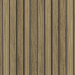 Vintage Brown Wood Stripe Peel and Stick Vinyl Wallpaper Roll Waterproof Removable (2-Rolls/Covers 28.74 Sq. Ft.)