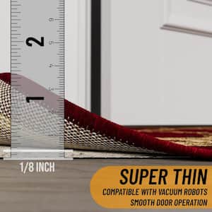 Non Slip Rug Pad Grip 3 x 19 1/8 Thick, Protection for Any Flooring Surface, Beige, 2 ft. 6 in. x 18 ft. 11 in.