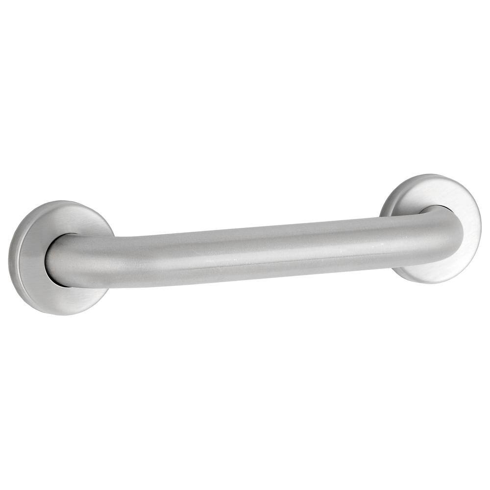 Bobrick 24 in. x 11/2 in. Dia Straight Grab Bar B6806.99x24 The