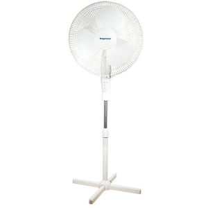 16" Oscillating Stand Fan (white) IM-724W