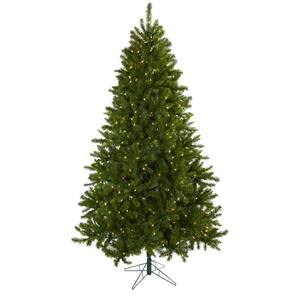 7.5 ft. Windermere Artificial Christmas Tree with Clear Lights