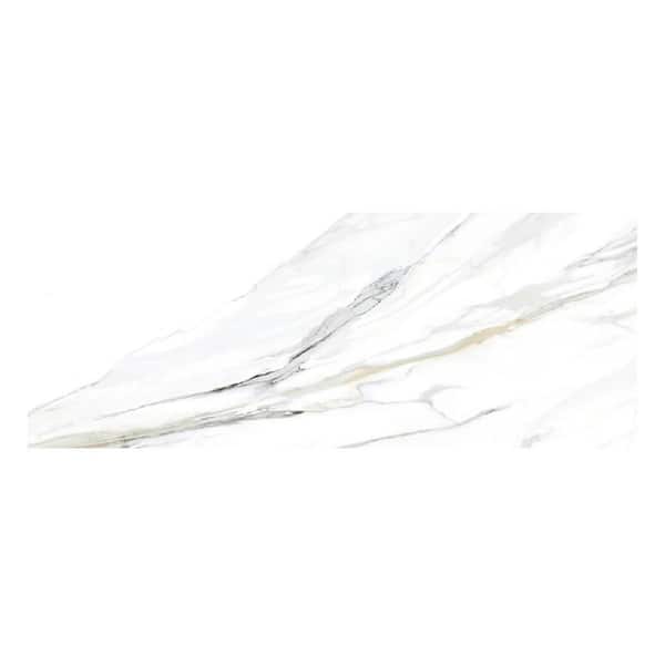 Apollo Tile Splendor 24 in. x 48 in. White Porcelain Polished Wall and Floor Tile (14 Cases/216.72 sq. ft./Pallet)