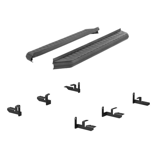 Aries AeroTread 5 x 73-Inch Black Stainless SUV Running Boards, Select Nissan Pathfinder