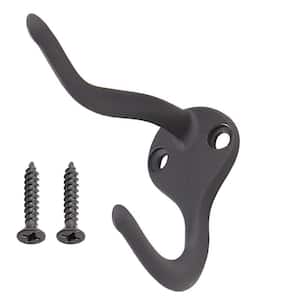 Everbilt Top Mount Hook in Oil Rubbed Bronze 17744 - The Home Depot