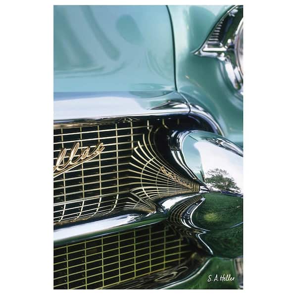 VENICE BEACH Collections Classic Cadillac by Steven a Heller 1-Piece Unframed Canvas Drawing Print 20 in. x 30 in.
