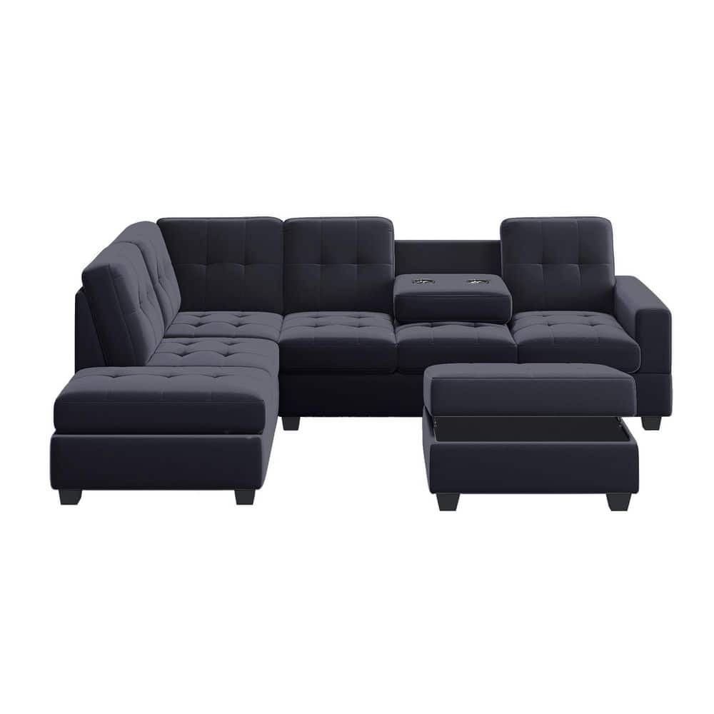 black-sectional-sofas-xb719-