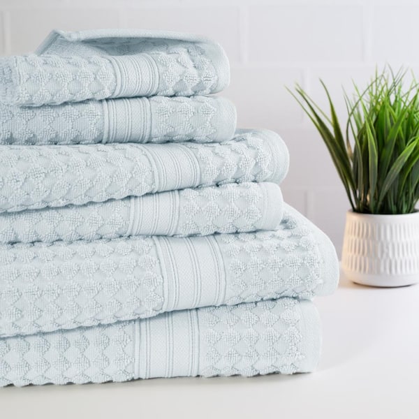 Hearth & Harbor Bath Towel Collection, 100% Cotton Luxury Soft Set