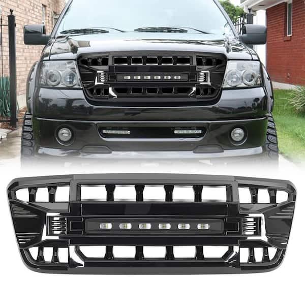AMERICAN MODIFIED Armor Grille Compatible with 2004-08 Ford F150