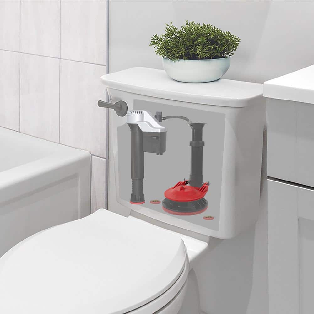 Korky Large Red Rubber Universal Toilet Flapper