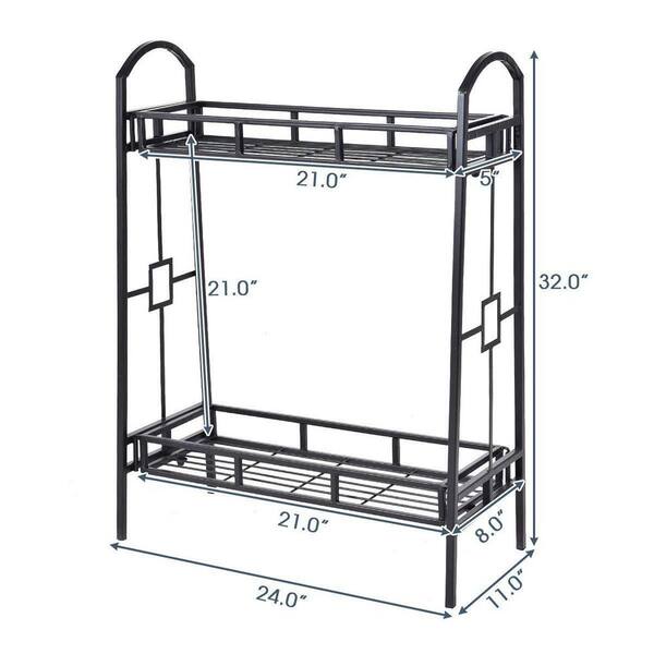 2 Step Floor Metal Stand - 32