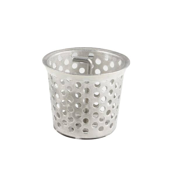 Elegante Drain Collection Stainless Steel Basket and Hook for