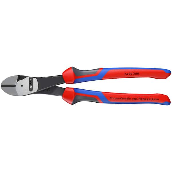 10 in. High Leverage Diagonal Cutters with Comfort Grip