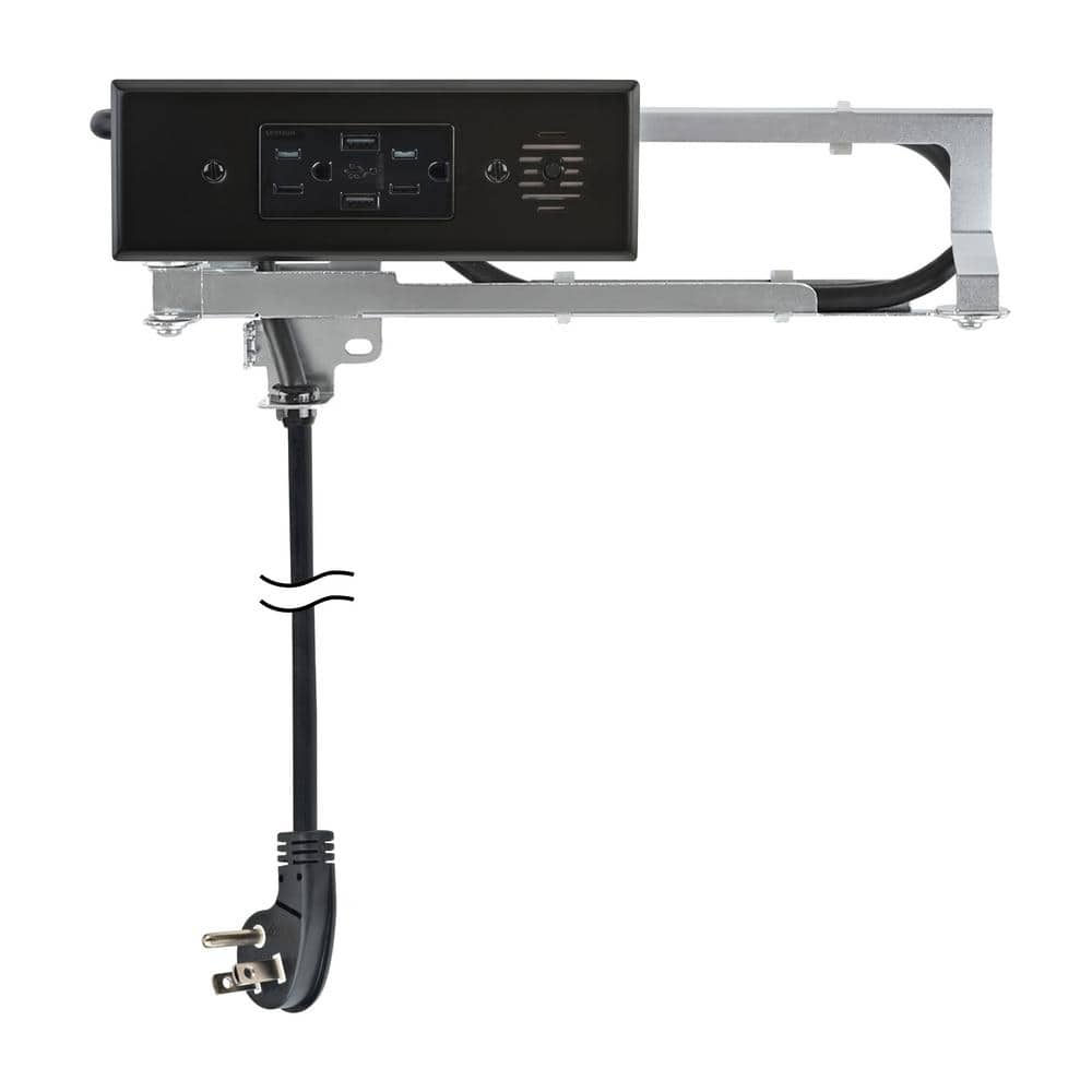 Blade in-Drawer 15 Amp Indoor 5-15 Surface Mount Single Outlet with 2 AC Outlets 2 USB-A Ports, Black price history on PriceWatchPro