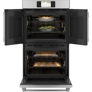 30 in. Double Electric Wall Oven in Stainless Steel with True Convection, Convection Cooking