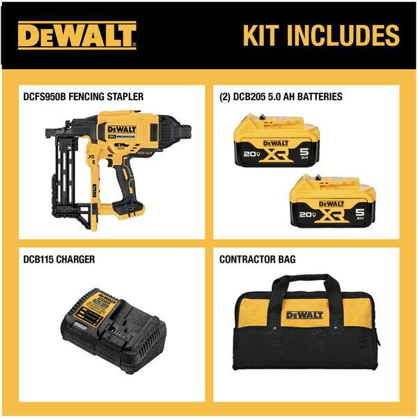 4x Dewalt Tool Bags – 15x10x9 Canvas, Yellow – For 20V Drill, Batteries, Pocket Rails