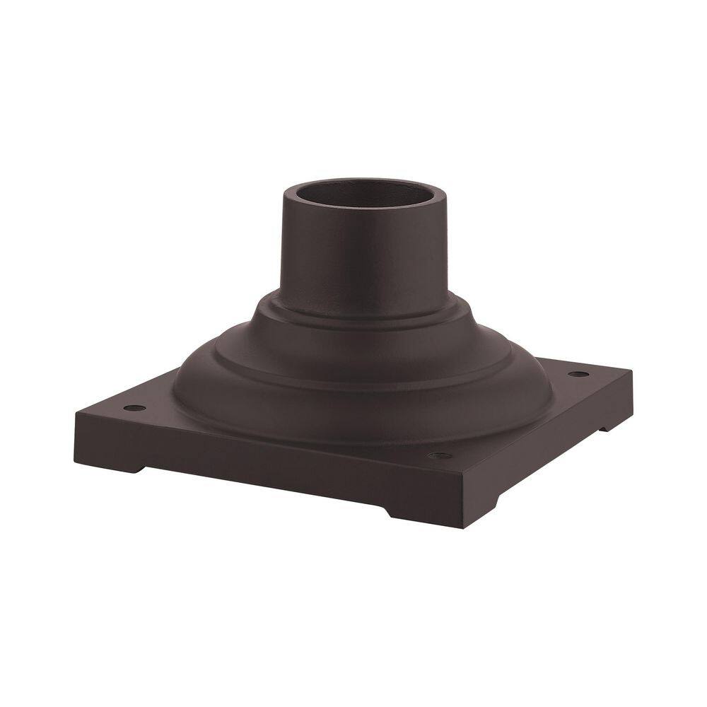 Bronze Cast Aluminum Outdoor Pier Mount Adapter