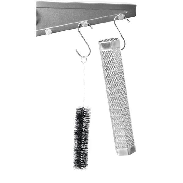 【GLOWNY】 25SS SMOKE TUBE TOP Z GRILLS Smoker Tube Silver Outdoor Kitchen Accessories ACC