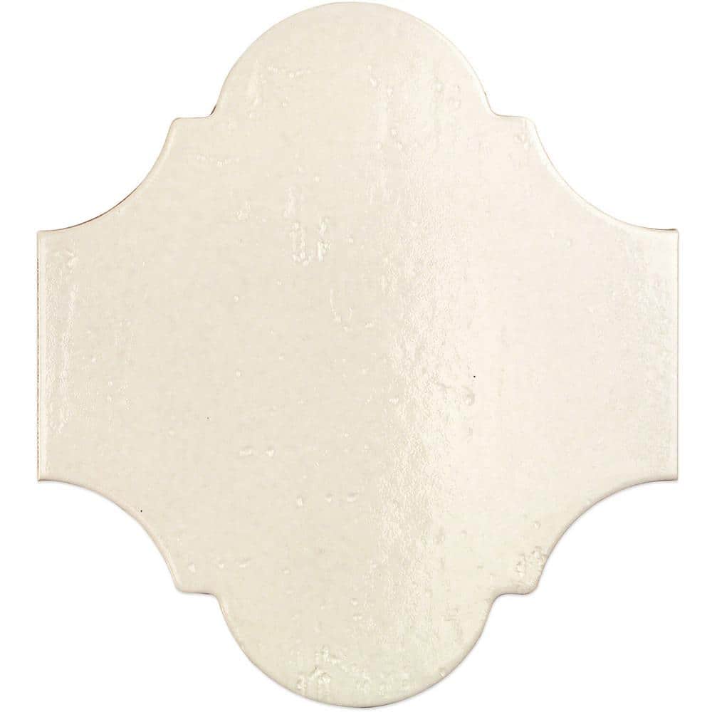 Triton 8" x 10" Polished Blue Porcelain Wall & Floor Tile