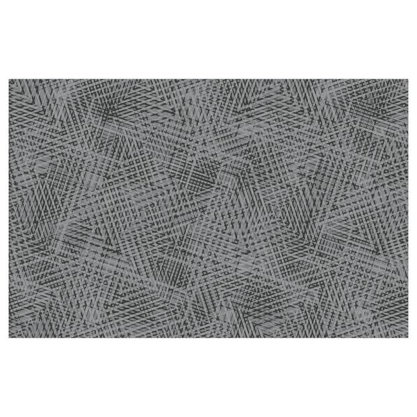 Bungalow Flooring FlorArt 45 in. x 69 in. Crosstown Indoor Low Profile Decorative Kitchen Mat