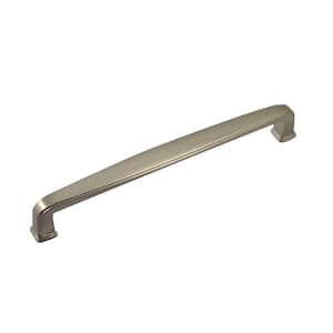 Charlemagne Collection 6 5/16 in. (160 mm) Brushed Nickel Transitional Cabinet Bar Pull