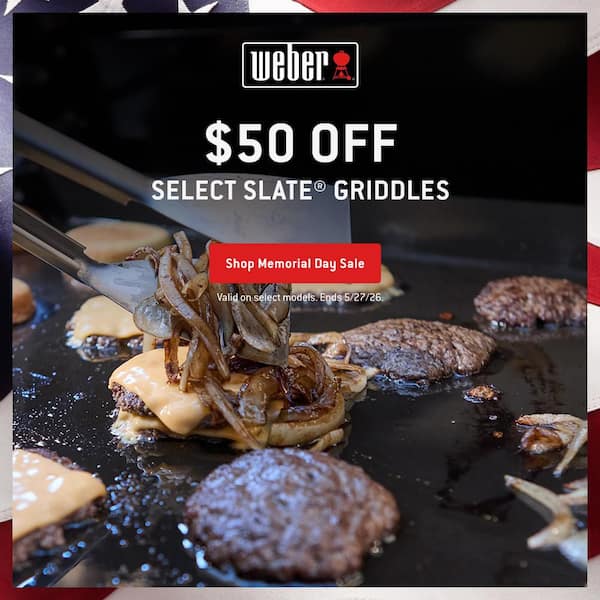 Slate Rust-Resistant Griddle 4-Burner Liquid Propane Gas 36 in. Flat Top Grill in Black with Griddle Cover