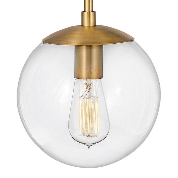 HINKLEY - Warby 8.0 in. 1-Light Heritage Brass Wall Sconce