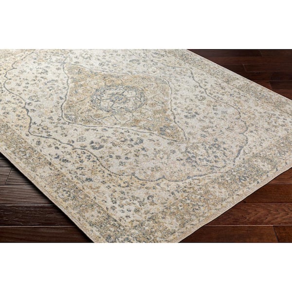 Peroti Navy 4 ft. 3 in. x 5 ft. 11 in. Indoor/Outdoor Area Rug