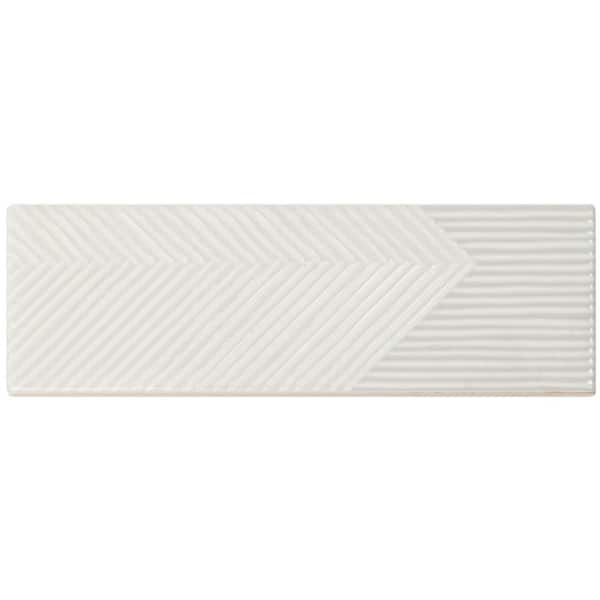Ivy Hill Tile Ace Gray 2 in. x 8 in. x 9 mm Polished Ceramic