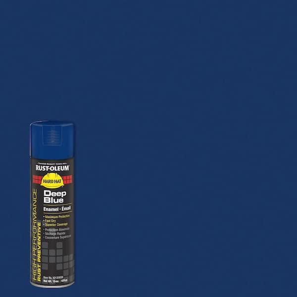 Rust-Oleum 15 oz. Rust Preventative Gloss Deep Blue Spray Paint (Case of 6)
