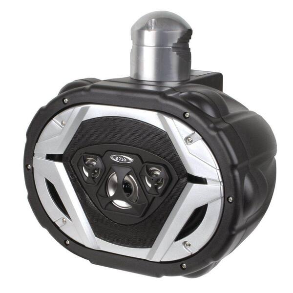 Boss 6 in. x 9 in. 4Way Waketower Marine Speaker MRWT69 The Home Depot
