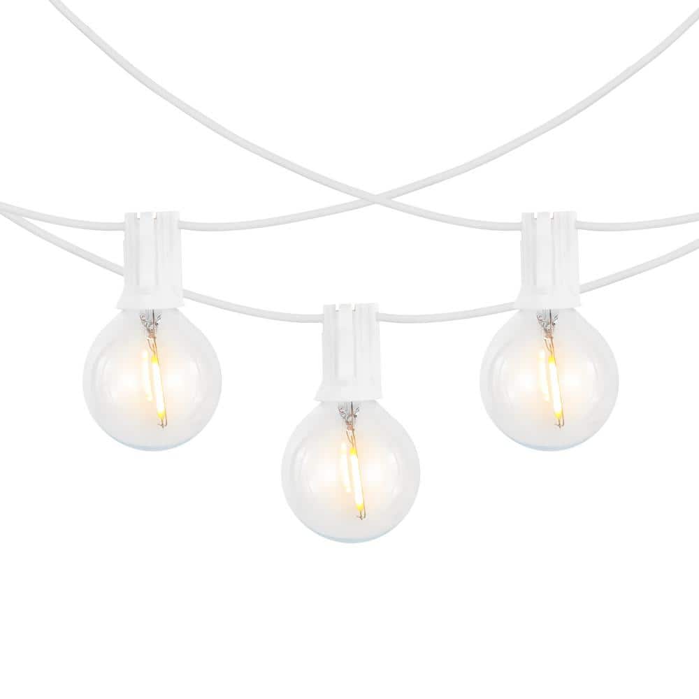 Chiera White LED Outdoor Globe String Lights