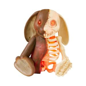 7 in. LED Skeleton Bunny