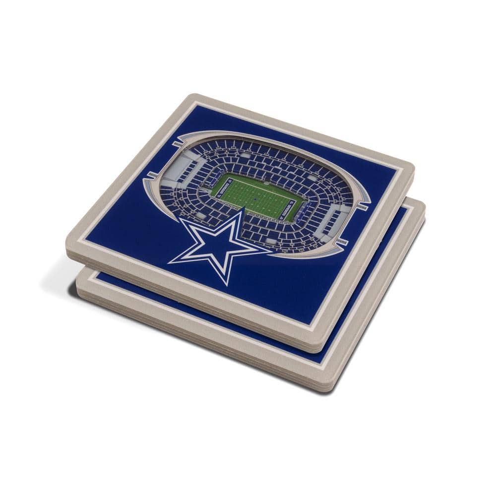 YouTheFan NFL Dallas Cowboys 3D StadiumViews Coasters 9025535 - The Home  Depot