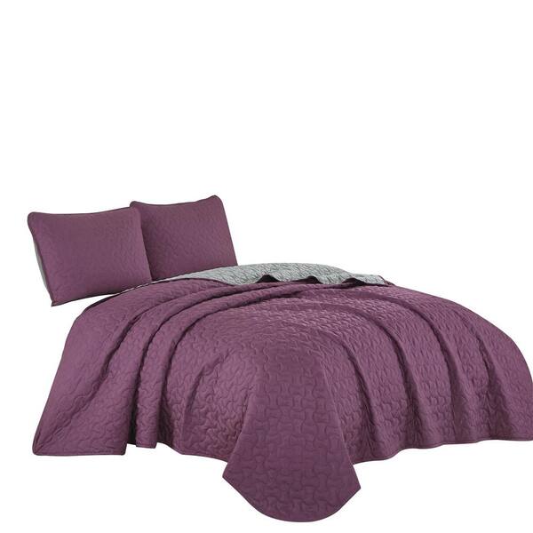 Shatex 3-Piece All Season Bedding King size Comforter Set, Ultra Soft Polyester Elegant Bedding Comforters