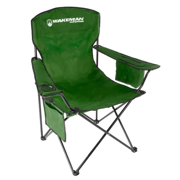 Wakeman heavy duty camp outlet chair