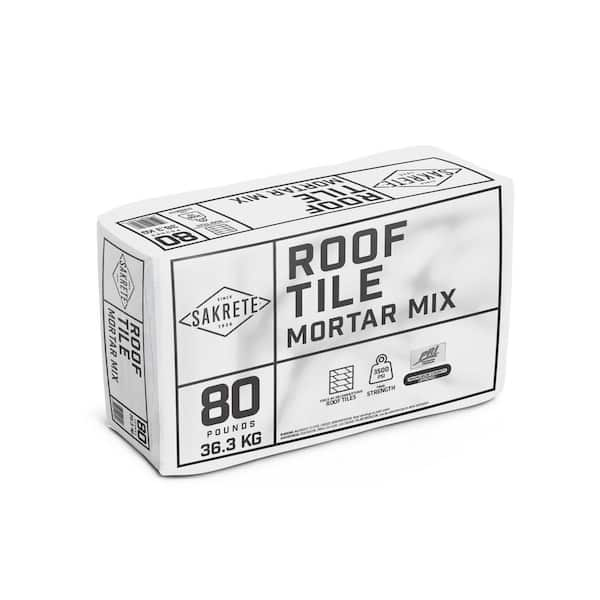 SAKRETE 80 lb. Roof Tile Mortar Mix 65300047 - The Home Depot