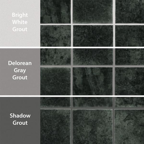 Merola Tile Menorca Black 4 in. x 4 in. Ceramic Wall Tile (6.6 sq