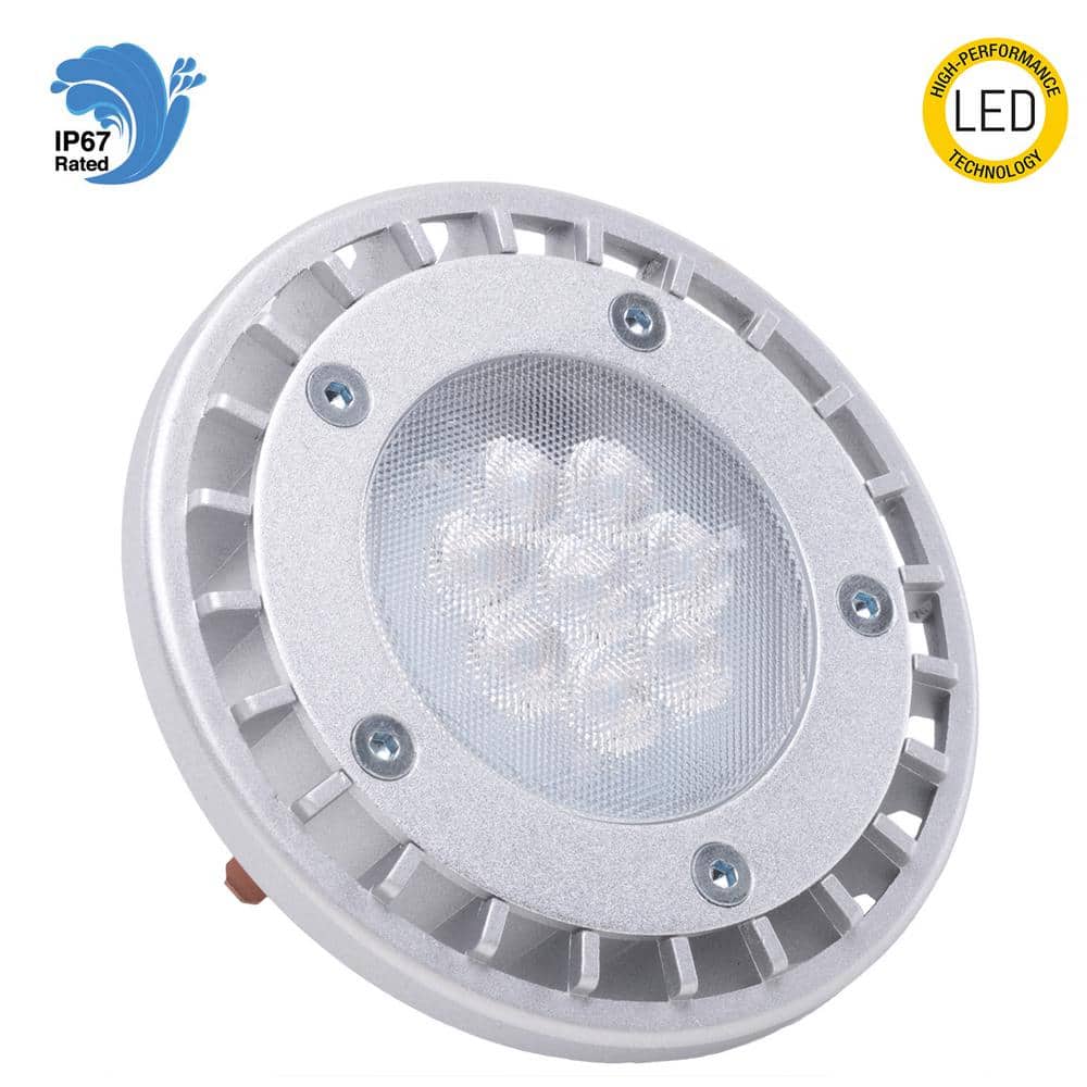 Silver 4.4'' Dimmable LED PAR36 Landscape Light Bulb