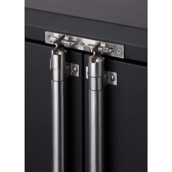 PRO Series 5-Piece 18-Gauge Steel Garage Storage System in Black (120 in. W x 76 in. H x 24 in. D)